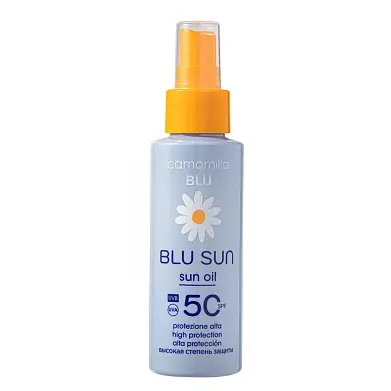 Camomilla Blu масло для загара spf50 100 мл