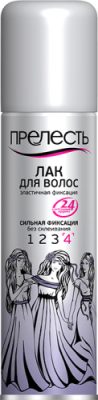 Прелесть лак для волос сильная фиксация 160 мл 