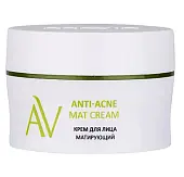 Aravia Laboratories крем для лица матирующий anti acne mat cream 50 мл