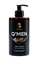 Q’men гель для душа мужской men, 410 мл