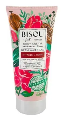 Bisou крем для тела Питание и тонус 200мл 