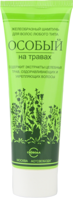 Свобода шампунь особый на травах для всех типов волос 76 г 