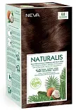 Naturalis стойкая крем краска для волос 6.0 насыщенный темно каштановый
