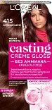 L' Paris Casting краска уход для волос 415 морозный каштан