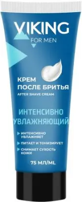 Viking крем после бритья интенсивно увлажняющий Intensive hydrating без коробочки 75 мл 