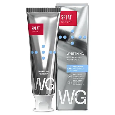 Splat expert whitening зубная паста отбеливающая 75 мл