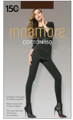 INNAMORE колготки cotton 150 3 из хлопка с комфортным поясом 