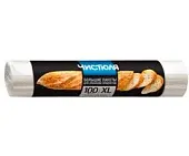 Чистюля пакеты для завтраков в рулоне 26*40 100 шт