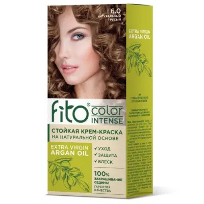 Fito color краска для волос тон 6.0 натуральный русый 