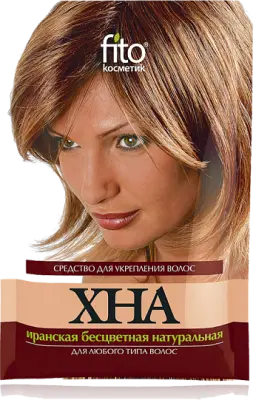 Фитокосметик хна иранская натуральная бесцветная 25г 