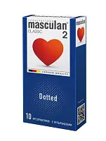 Masculan презервативы с пупырышками 2 10шт