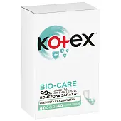 Kotex bio care ежедневные прокладки экстра тонкие 40 шт