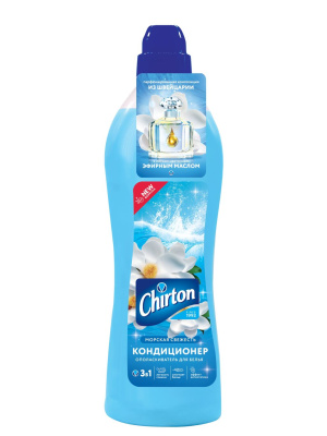 Chirton кондиционер ополаскиватель для белья морская свежесть 1 л 