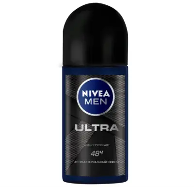 NIVEA део шарик мужской ultra антибактериальный эффект 50 мл 