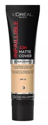 Loreal инфаибль мат 32ч тон крем 130 