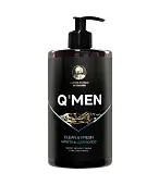 Q’men шампунь чистота и свежесть мужской, 640 мл