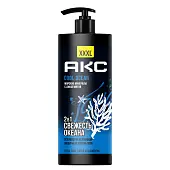 Акс гель для душа и шампунь 2 в1 с пребиотиками л