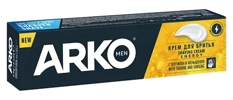 Arko men крем для бритья energy 65 г