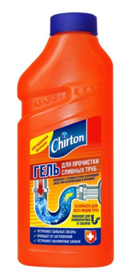 Chirton средство для прочистки сливных труб 500мл 