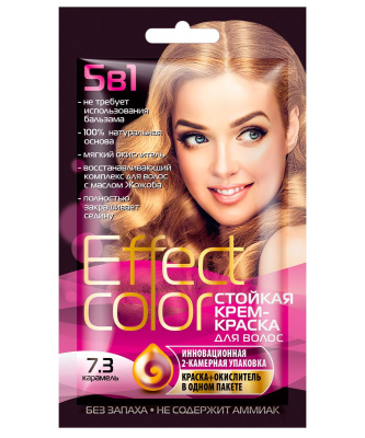 Effect Сolor краска для волос тон 7.3 карамель 