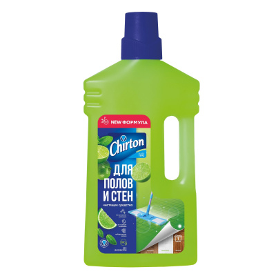Chirton средство для мытья полов лайм и мята 1000 мл 