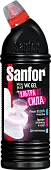 Sanfor wc gel средство для чистки и дезинфекции black 1 л