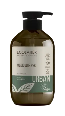 Ecolatier Жидкое мыло для рук базилик & жожоба, 400 мл 