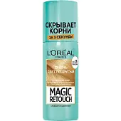 Magic Retouch тонирующий спрей для мгновенного закрашивания отросших корней оттенок очень светло русый 75 мл