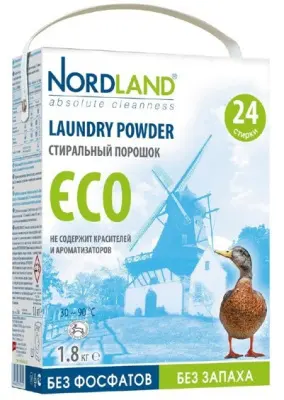 Nordland стиральный порошок Eco 1,8кг 