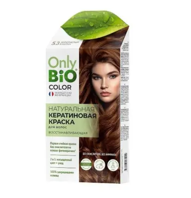 Only Bio Color краска для волос тон 5.3 Золотистый каштан 