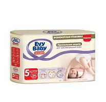 Evy Baby junior подгузники трусики 11-25 кг 34 шт