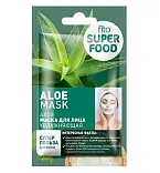 Фитокосметик маска для лица Fito Superfood Увлажняющая алоэ 10мл