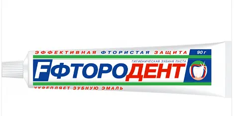 ВЕСНА Зубная паста мел 'ФТОРОДЕНТ', 90 г без пенала