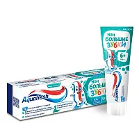 Aquafresh зубная паста детская мои большие зубки от 6 до 8 лет 50 мл