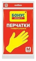 ФБ bonus перчатки латексные универсальные M