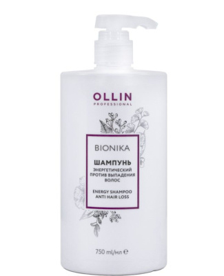 OLLIN BIONIKA шампунь энергетический против выпадения волос 750 мл 