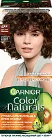 Garnier стойкая питательная крем краска для волос color naturals оттенок 4 1/2 горький шоколад
