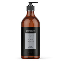 Synergetic парфюмированный гель для душа black pepper черный перец 750 мл