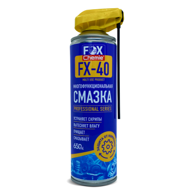 Fox Chemie многофункциональная смазка fx-40 с ароматом банана 650 мл 