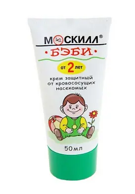 Москилл беби крем от комаров защитный детский с 2-х лет 50мл