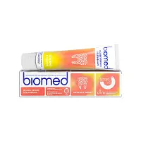 Biomed инновационная зубная паста снижение чувствительности отбеливание и восстановление эмали гуава 65 г