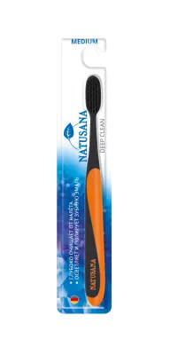 Natusana deep clean medium зубная щетка 