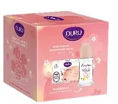 Evyap подарочный набор дезодорант 50мл natural + duru pure мыло 106г сакура