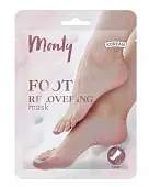 Monty восстанавливающая маска носки для ног