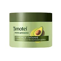 Timotei маска для волос питательная с кератином восстанавливающая для поврежденных волос 400 мл