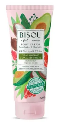 Bisou крем для тела Увлажнение и эластичность 200мл 