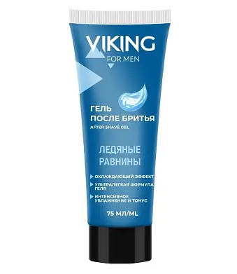 Viking гель после бритья ледяные равнины 75 мл
