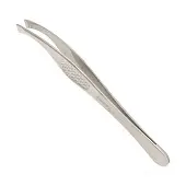 Solinberg пинцет для бровей 05A1 серебристый наклонное окончание