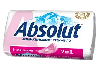 ABSOLUT туалетное мыло 2в1 нежное 90 г