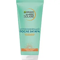 Garnier Ambre Solaire увлажняющий крем после загара усилитель загара с глицерином и витамином е нежирный 200 мл